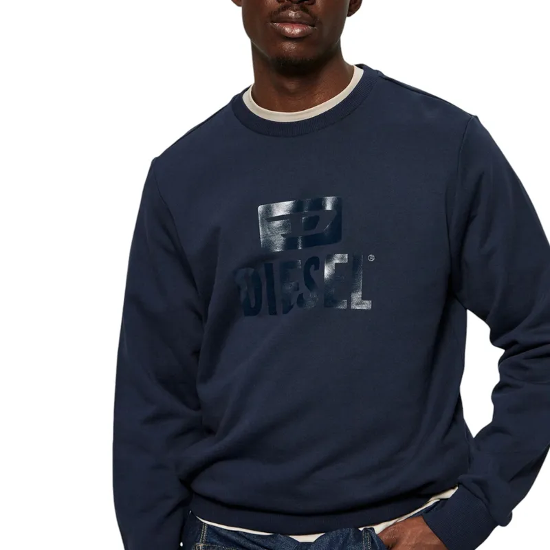 diesel s-gir mens sweatshirts pullover crew neck regular fit2