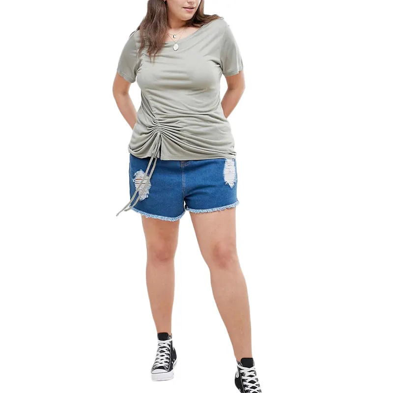 brave soul diana womens short sleeve t shirt casual dusky green2