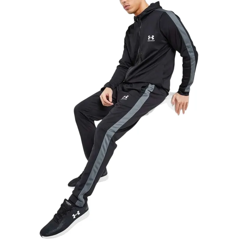 under armour 1370153 ua poly mens joggers gym trousers bottom sports track pants2