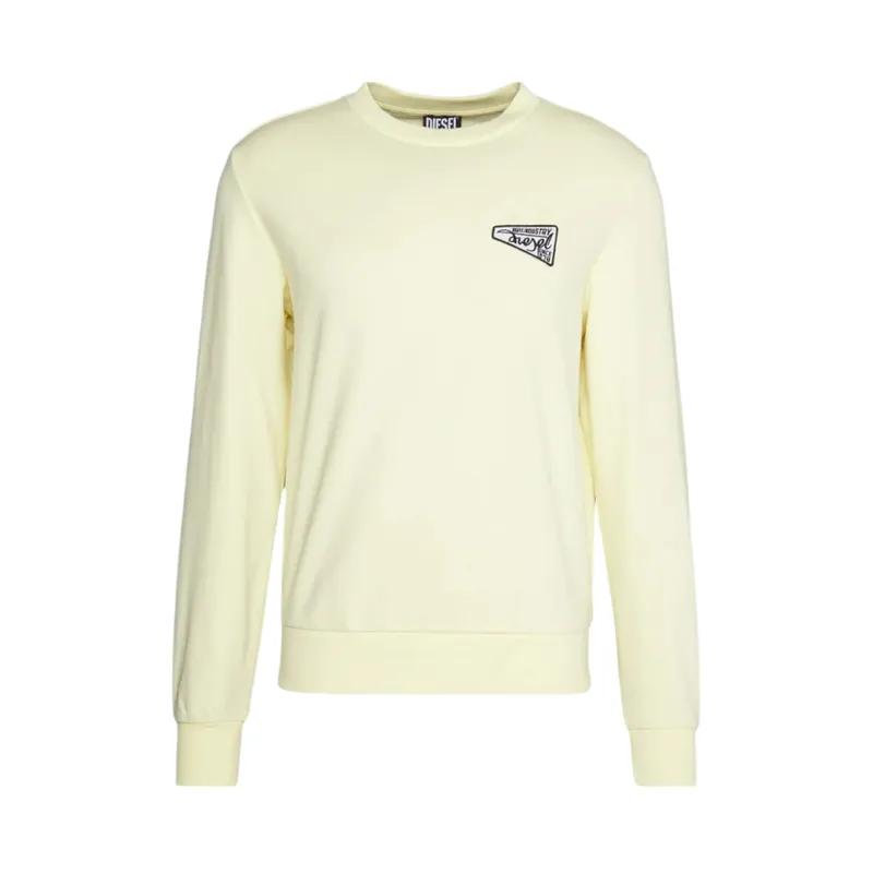 diesel s-ginn-k31 0hayt mens crew neck sweatshirt regular fit2
