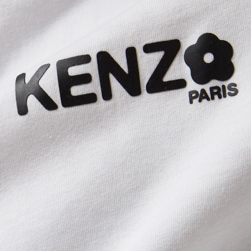 kenzo boke flower 2.0 mens t shirts casual cotton tops white2