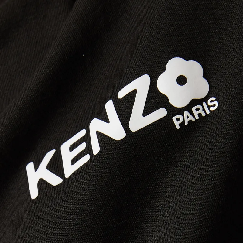 kenzo boke flower 2.0 mens t shirts casual cotton tops black2