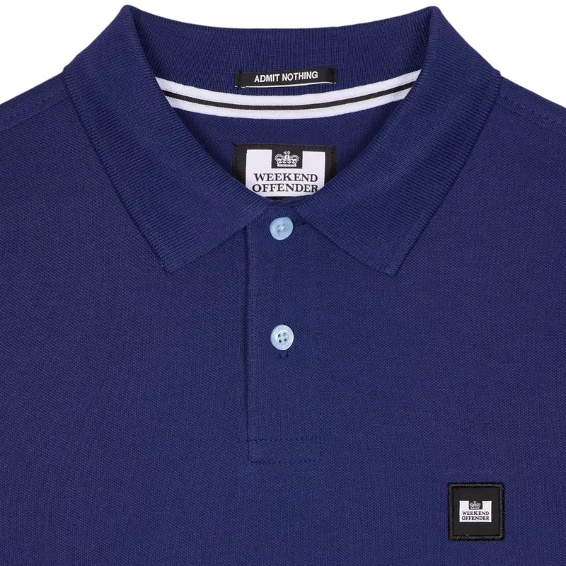 weekend offender mens polo shirts caneiros short sleeve bright navy2
