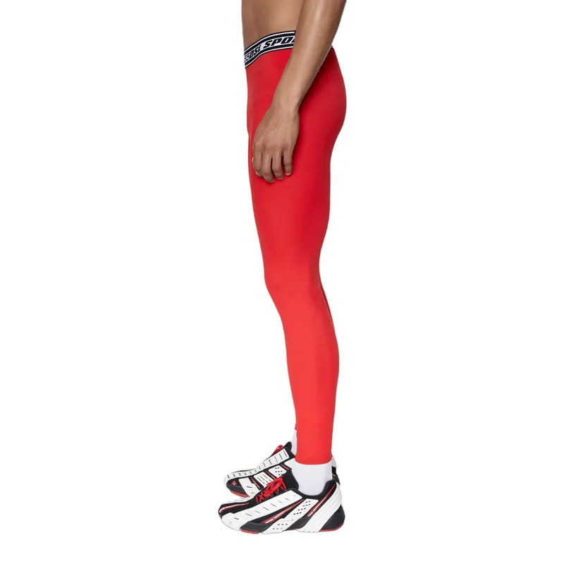 diesel amsb-defansel mens tights quick dry pantyhose pants red2
