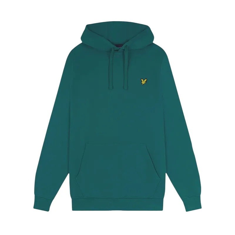 lyle & scott men pullover hoodies regular fit forest green2