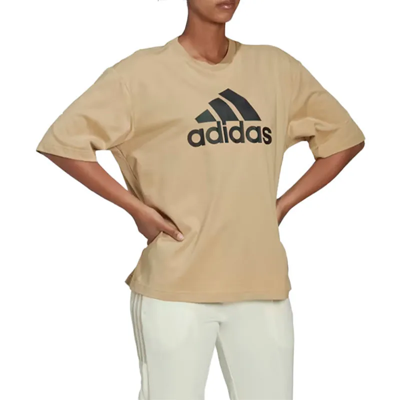 adidas hl1948 womens t shirts relax fit crew neck short sleeve tee2