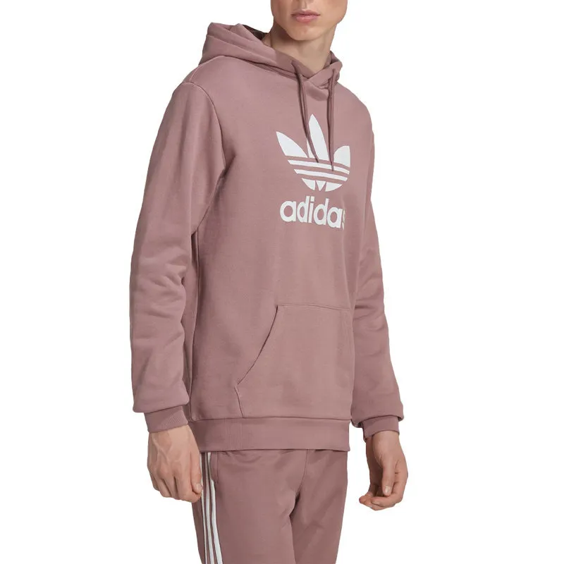 adidas mens hoodies trefoil fleece hoody sweatshirts sweats tops2