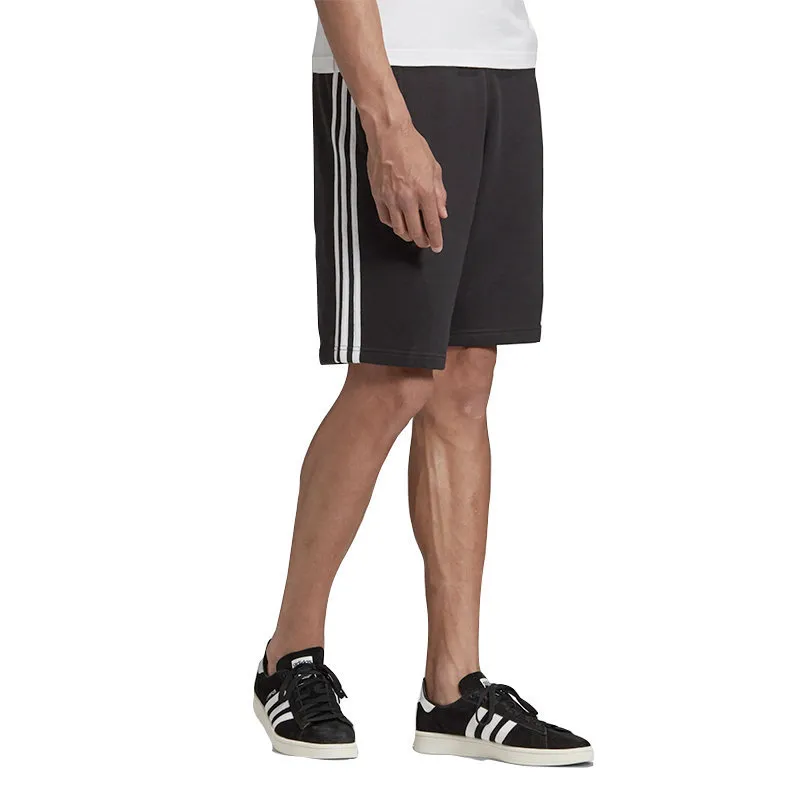 adidas originals mens shorts 3 stripes sweat fleece pants black2