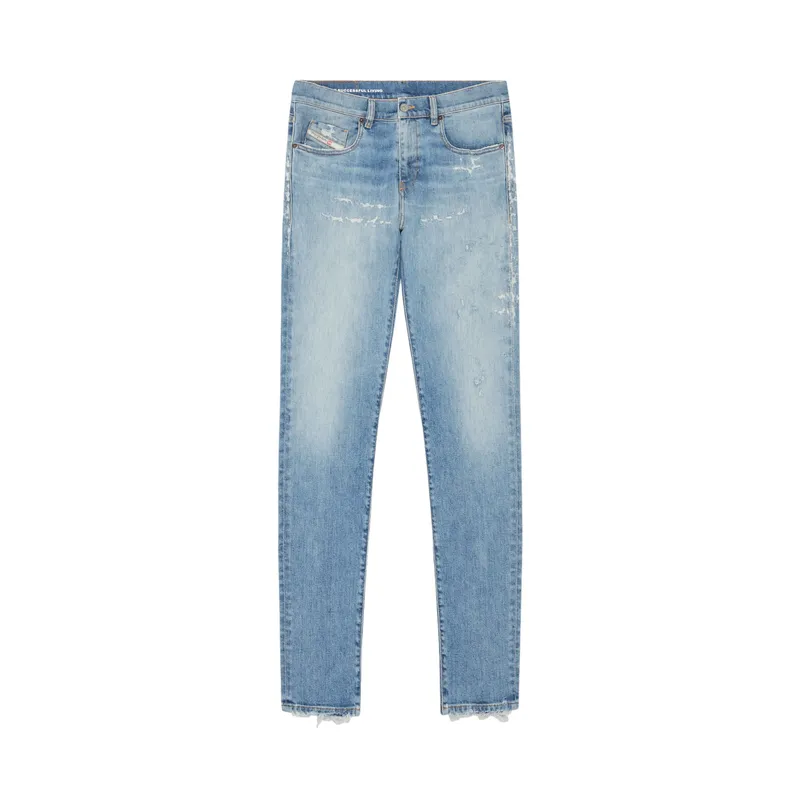 diesel 2019 d-strukt 09e73 mens denim jeans2