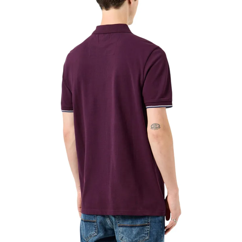 weekend offender mens sakai polo shirts maroon2