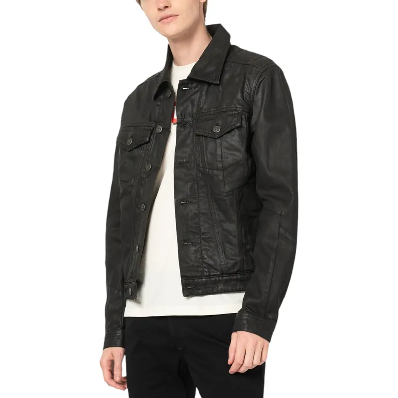 diesel nhill-c1-sp2 mens trucker jacket denim regular fit2
