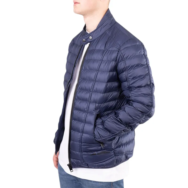 diesel hawk 0bhaz mens padded jacket regular fit navy2