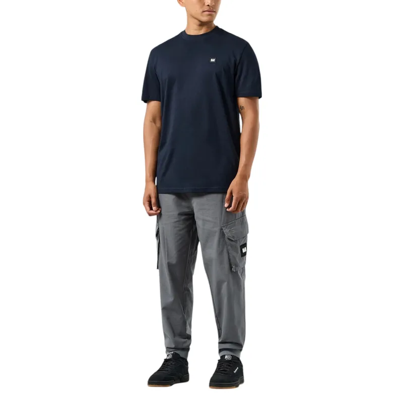 weekend offender mens t shirts plain cotton tops navy2
