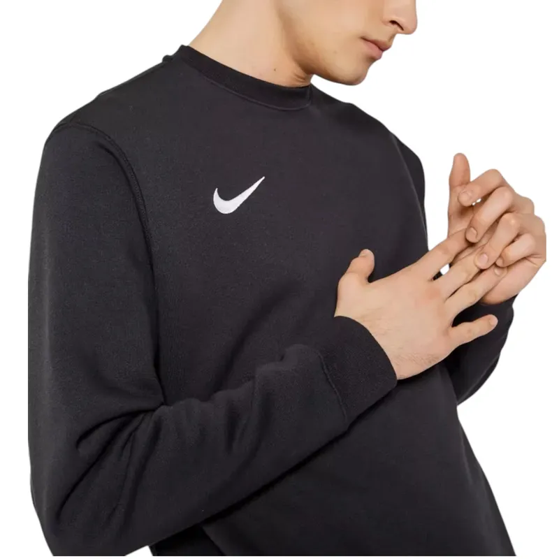 nike cw6902 swoosh park 20 mens fleece sweatshirt crew neck black2