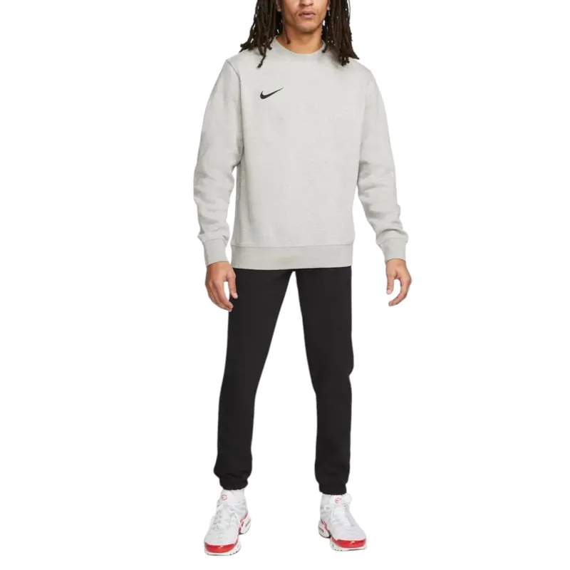 nike cw6902 swoosh park 20 mens fleece sweatshirt crew neck grey2