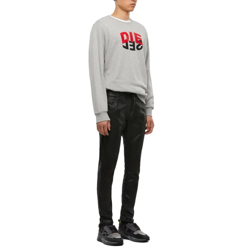 diesel krooley mens denim jogg jeans2