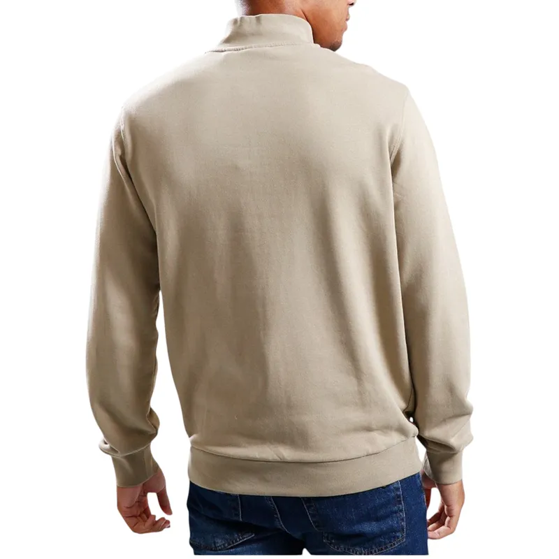 lyle & scott ml2022v loopback half zip mens jumper cove2