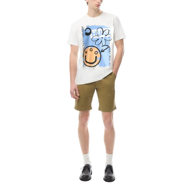 hugo boss mens t shirts graffiti artwork regular fit2