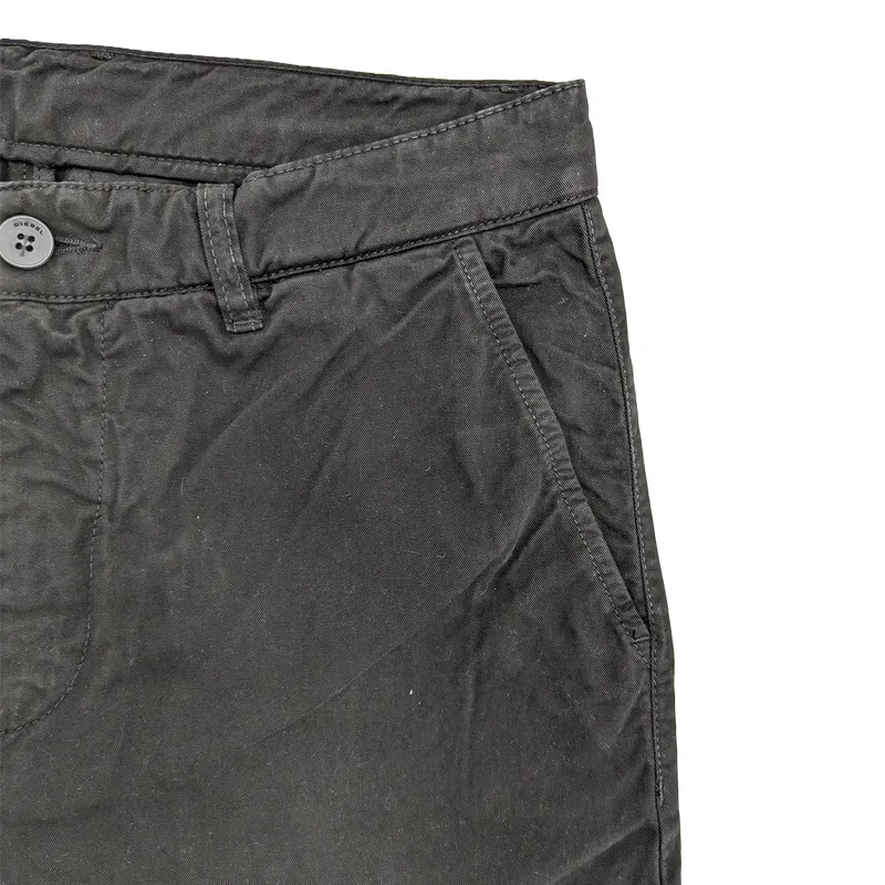 diesel p-jared a07101 mens chino trousers casual work pants black2