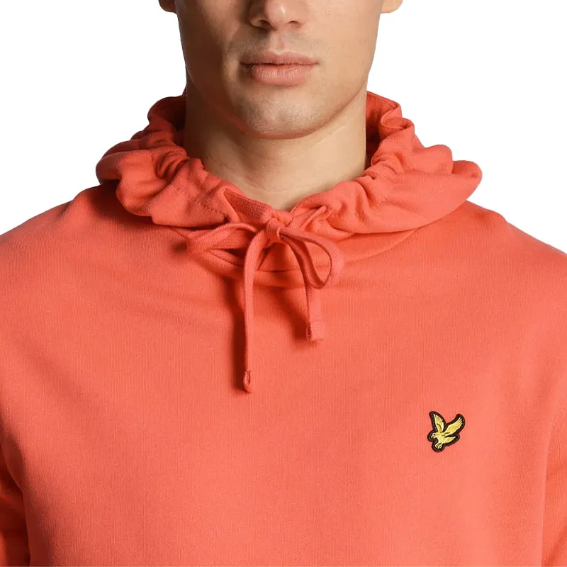 lyle & scott ml416vog mens pullover hoodie hot pink2