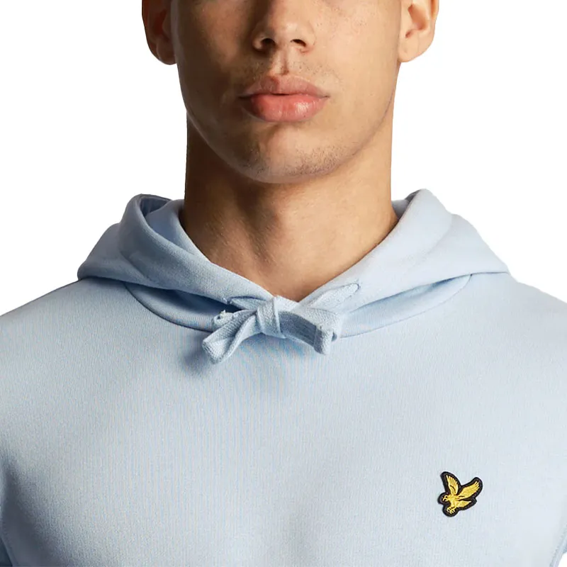 lyle & scott ml416vog mens pullover hoodie light blue2