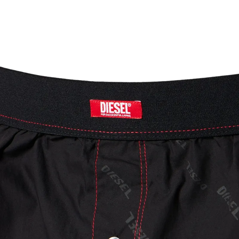 diesel uubx-stark-el mens boxer shorts quick dry black2