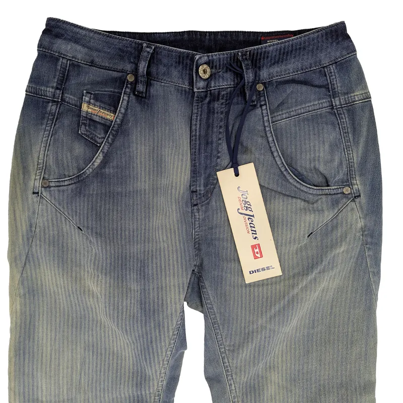 diesel fayza ne 0665r womens jeans sweat denim pant w252