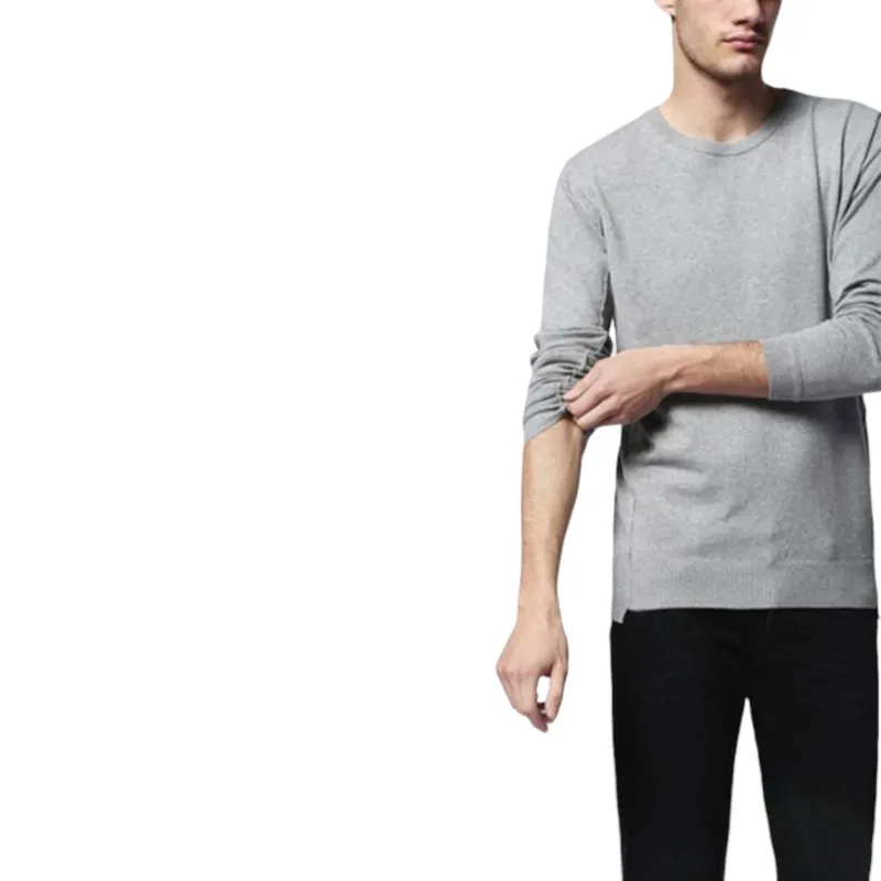 diesel k celeber  00srfb-0sami mens sweatshirt regular fit grey 2