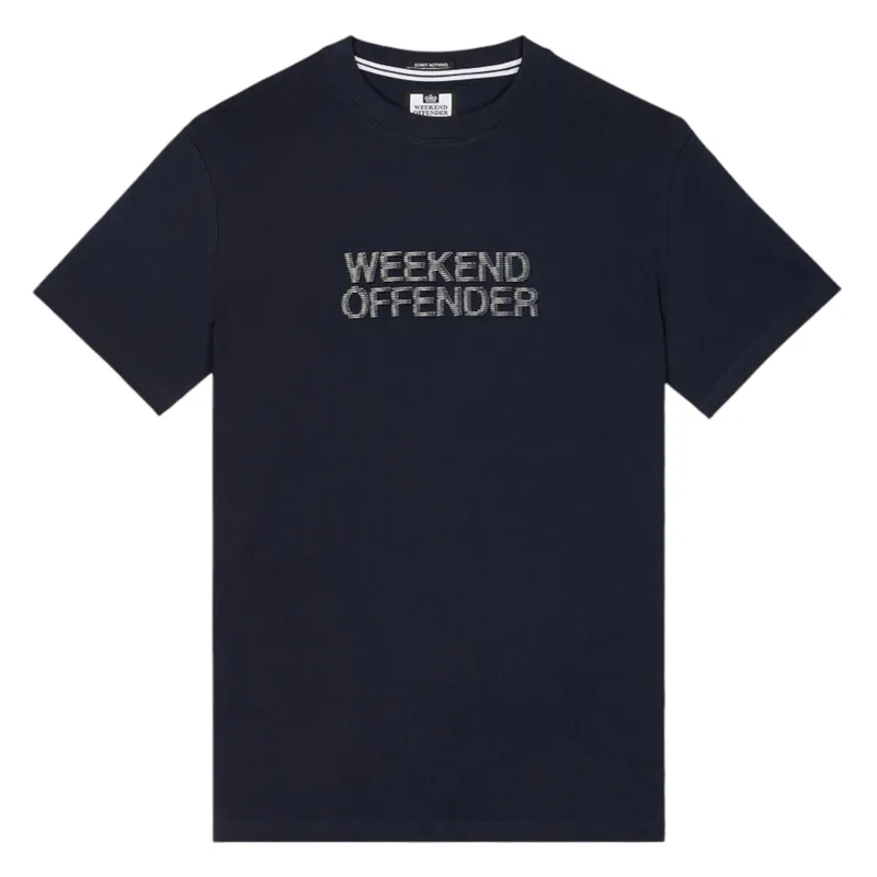 weekend offender bucci graphic mens t shirts crew neck navy2