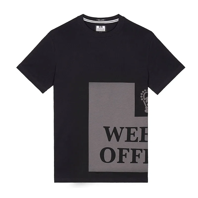 mens weekend offender t shirt ryan summer tee black2