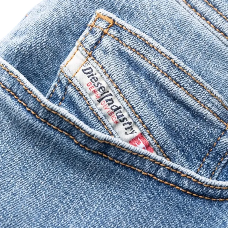 diesel 1983 09c01 mens denim jeans ​​​​​​​regular fit blue2