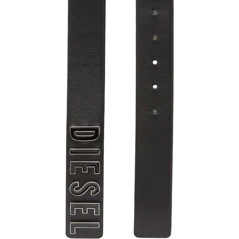 diesel b letter womens leather belt logo casual metal buckle2