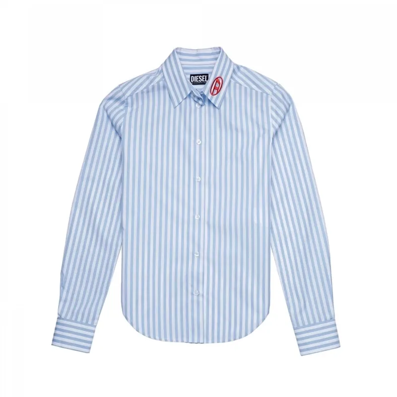 diesel c gisey womens shirt striped casual office blouse2