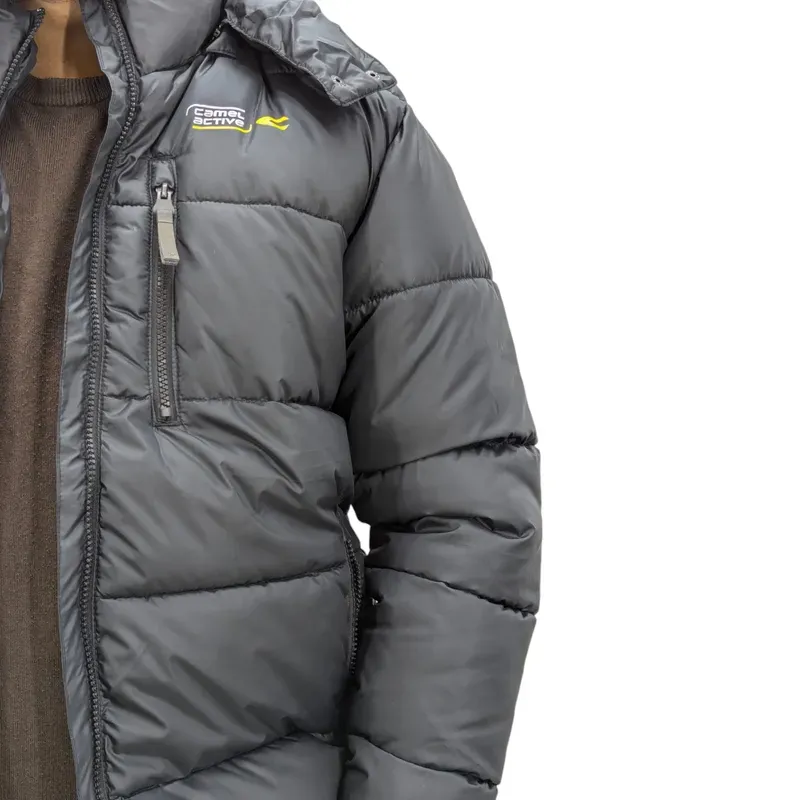 camel active mens puffer jacket padded detachable hood2