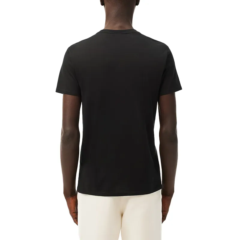 lacoste th6709 mens t shirts black2