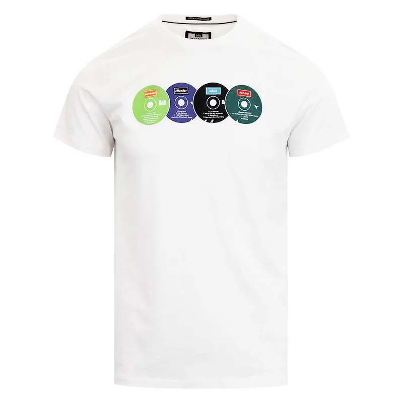weekend offender definitely maybe disks mens t shirts2