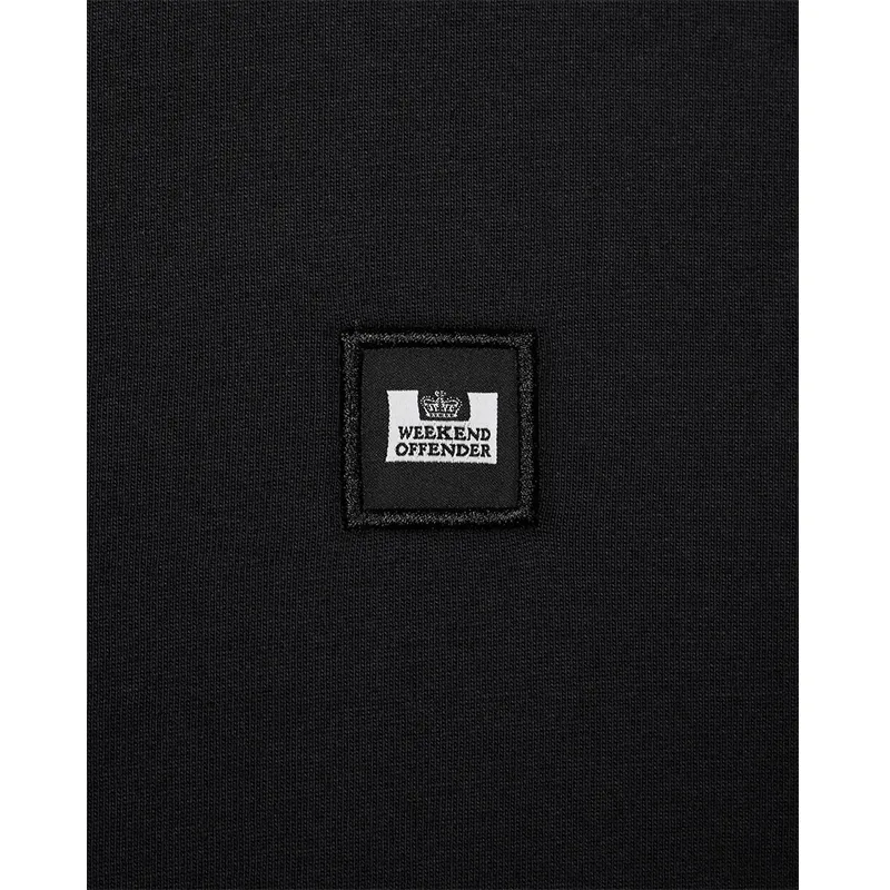 weekend offender mens t shirts cannon summer tee black2