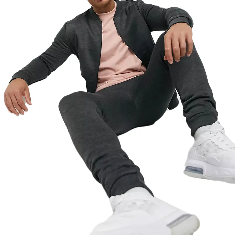 brave soul mens full tracksuit set fleece sweatshirt jogger2