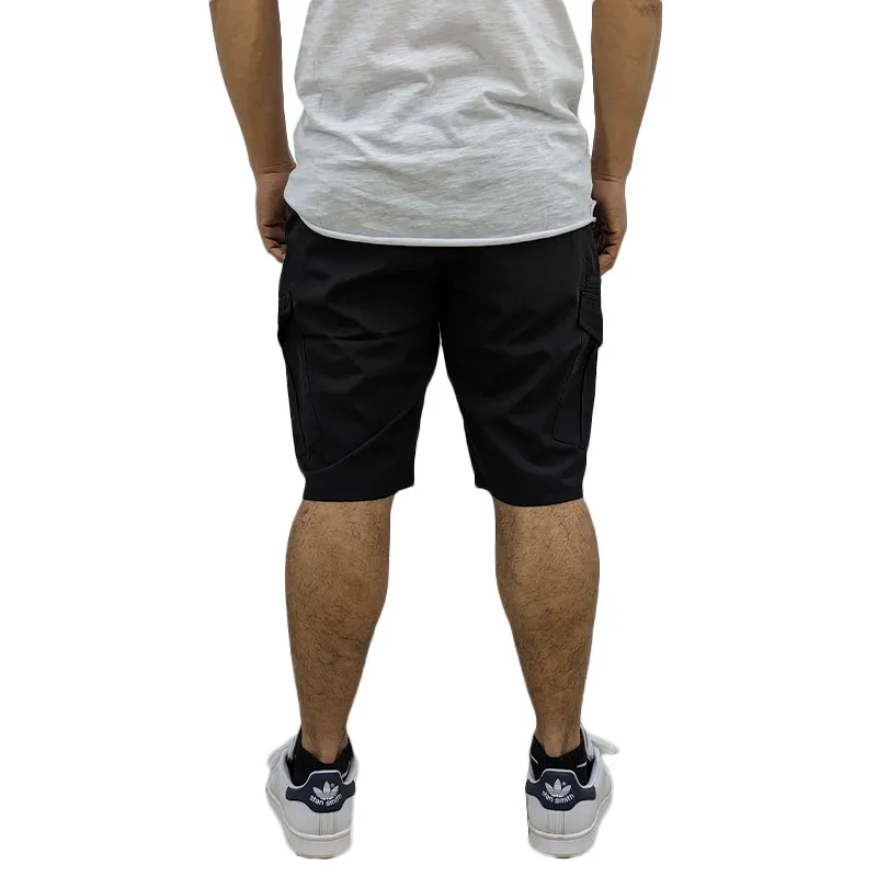 camel active mens shorts polyester stretch cargo beach pants black2