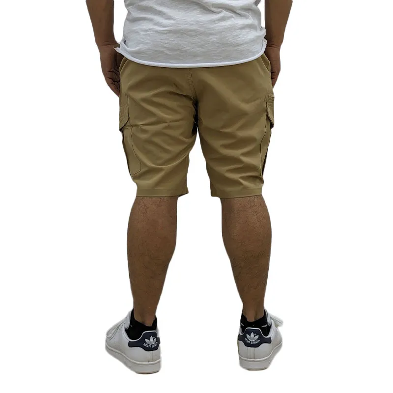 camel active mens shorts polyester stretch cargo beach pants beige2