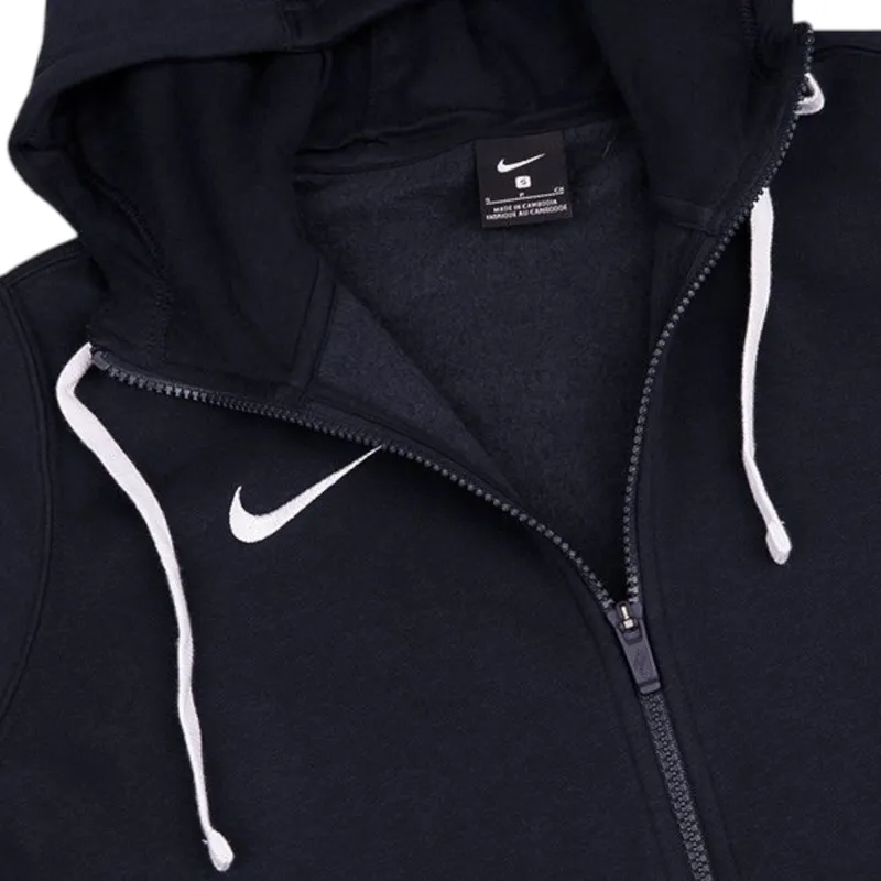 nike cw6887 mens fleece hoodie long sleeve navy2