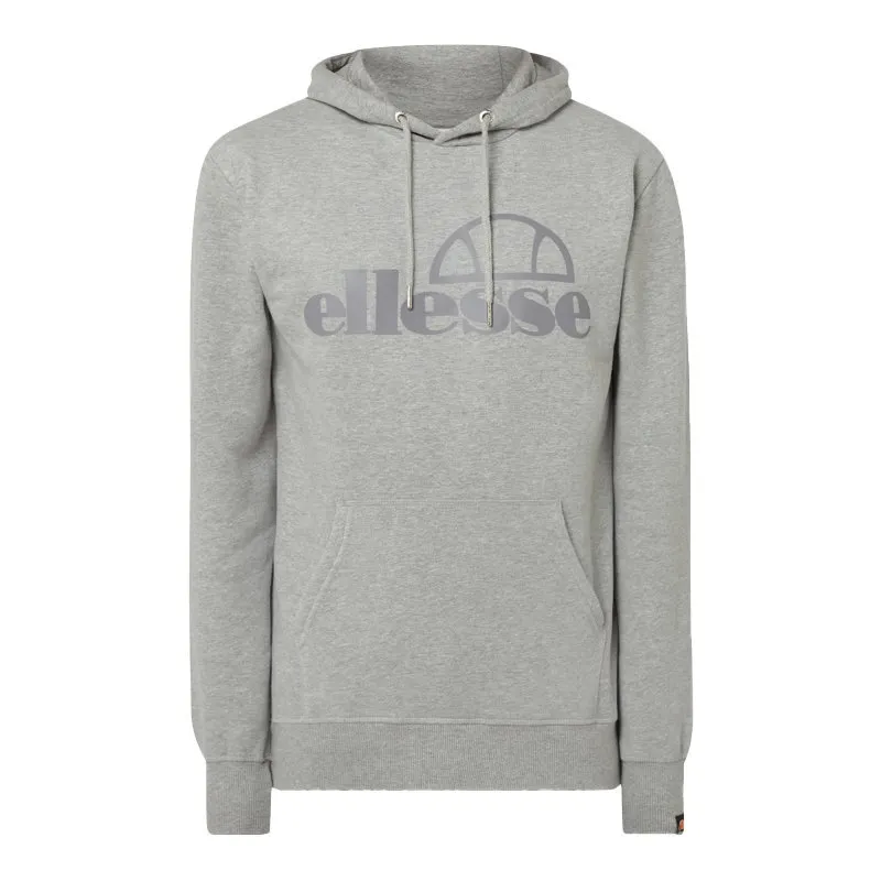 ellesse mens pullover hoodie long sleeve fleece top grey2