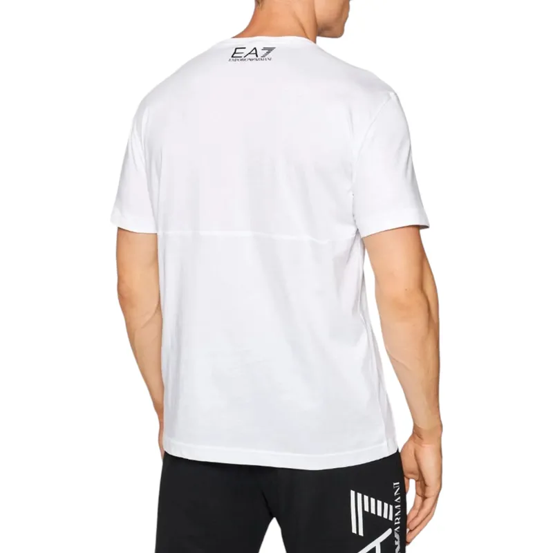 ea7 6kpt23 mens t shirts crew neck emporio armani white3