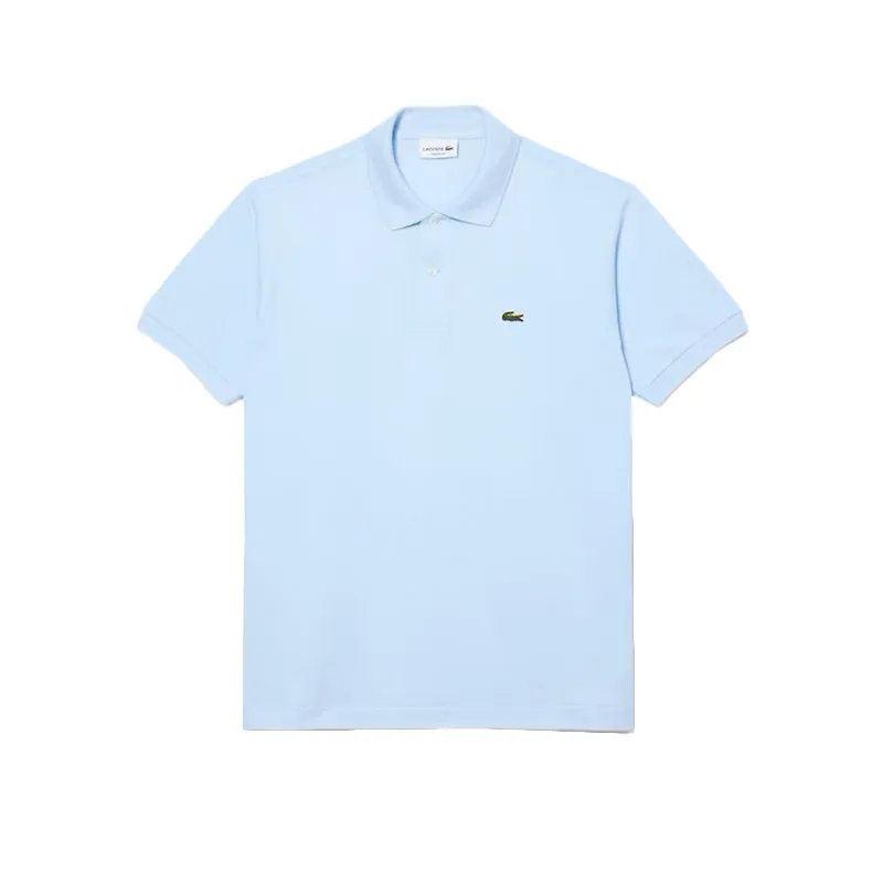lacoste l1212 mens polo shirts light blue3