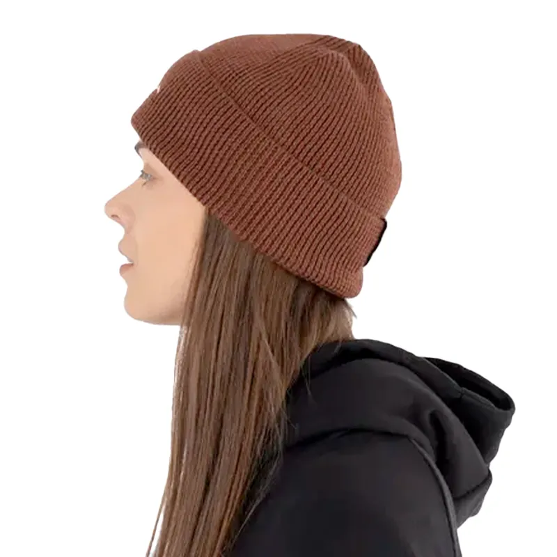 champion mens beanie hat thick winter warm ribbed caps brown3