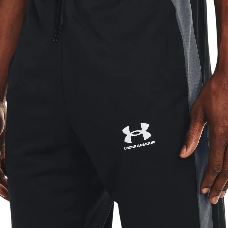 under armour 1370153 ua poly mens joggers gym trousers bottom sports track pants3