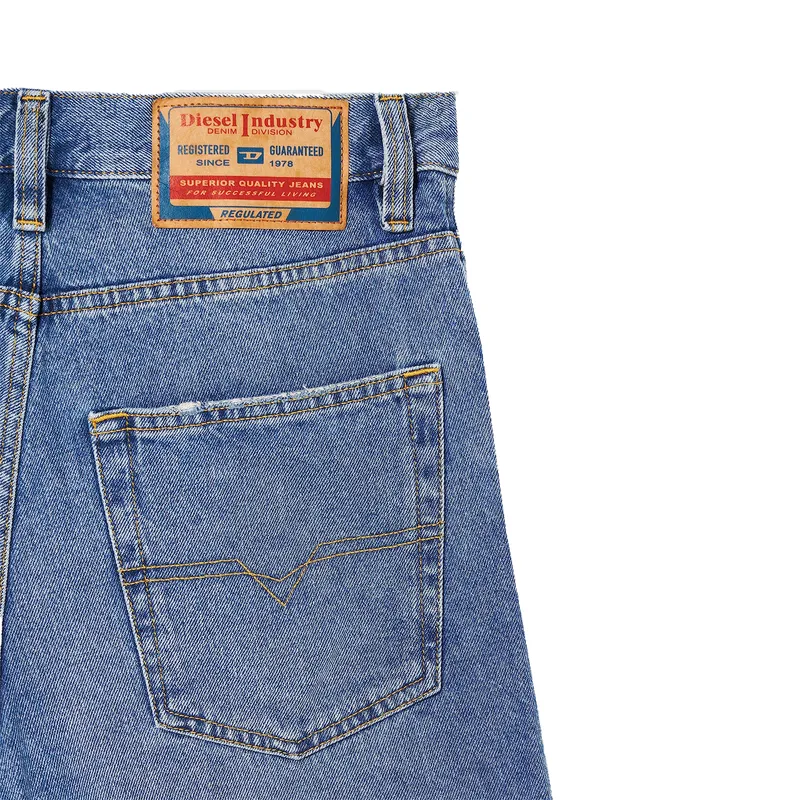 diesel regular-short mens denim shorts casual summer beachwear blue3