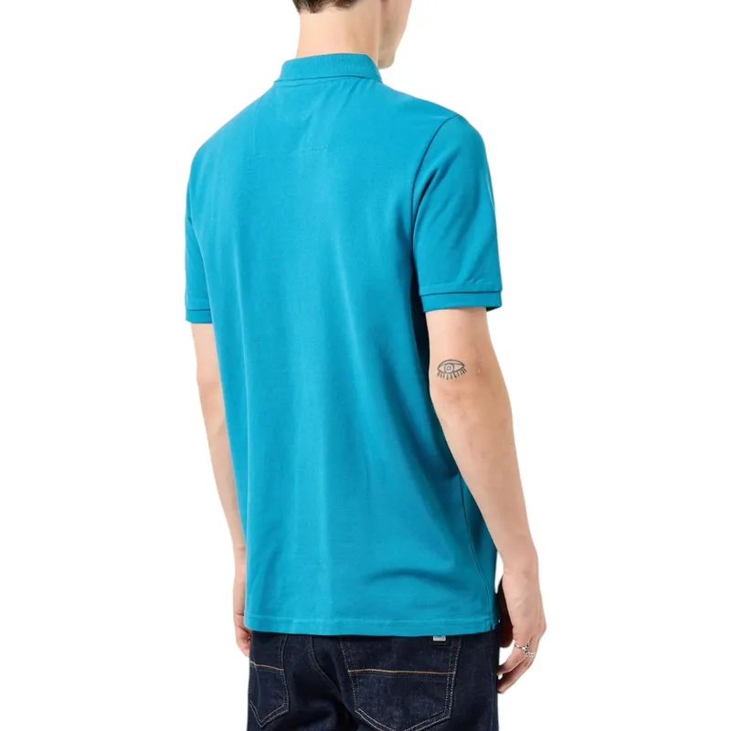 weekend offender mens polo shirts caneiros short sleeve kingfisher blue3
