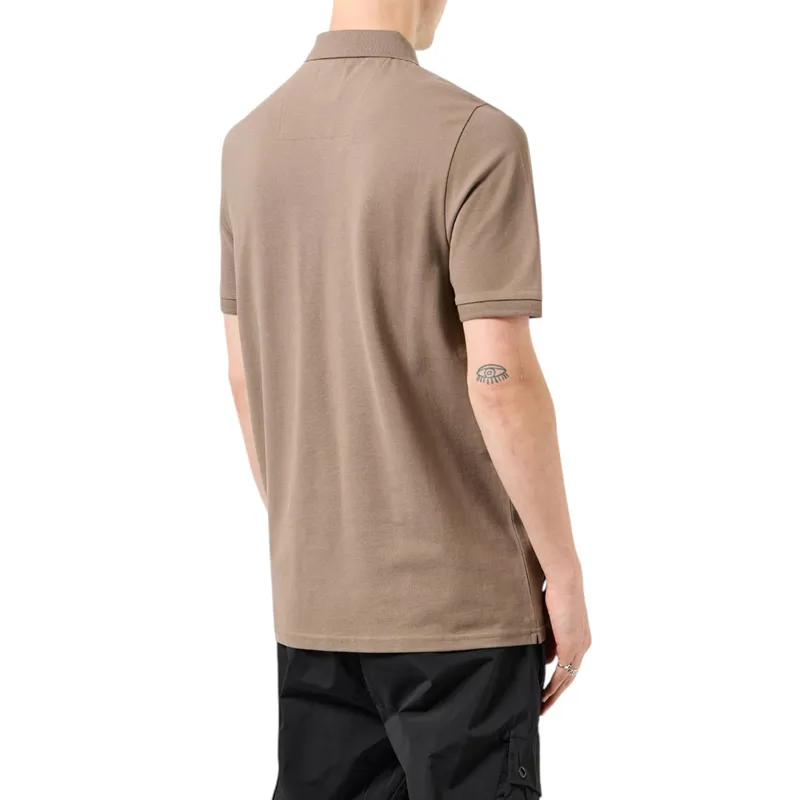 weekend offender mens polo shirts caneiros short sleeve mocha brown3