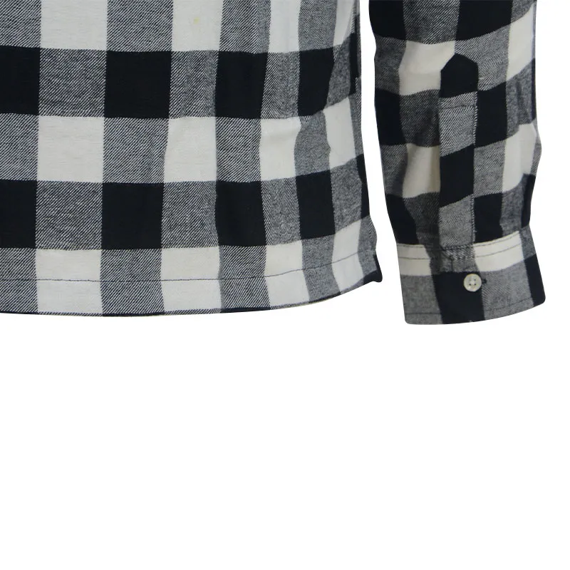 euroclips mens chess check shirts long sleeve no pocket multicoloured3